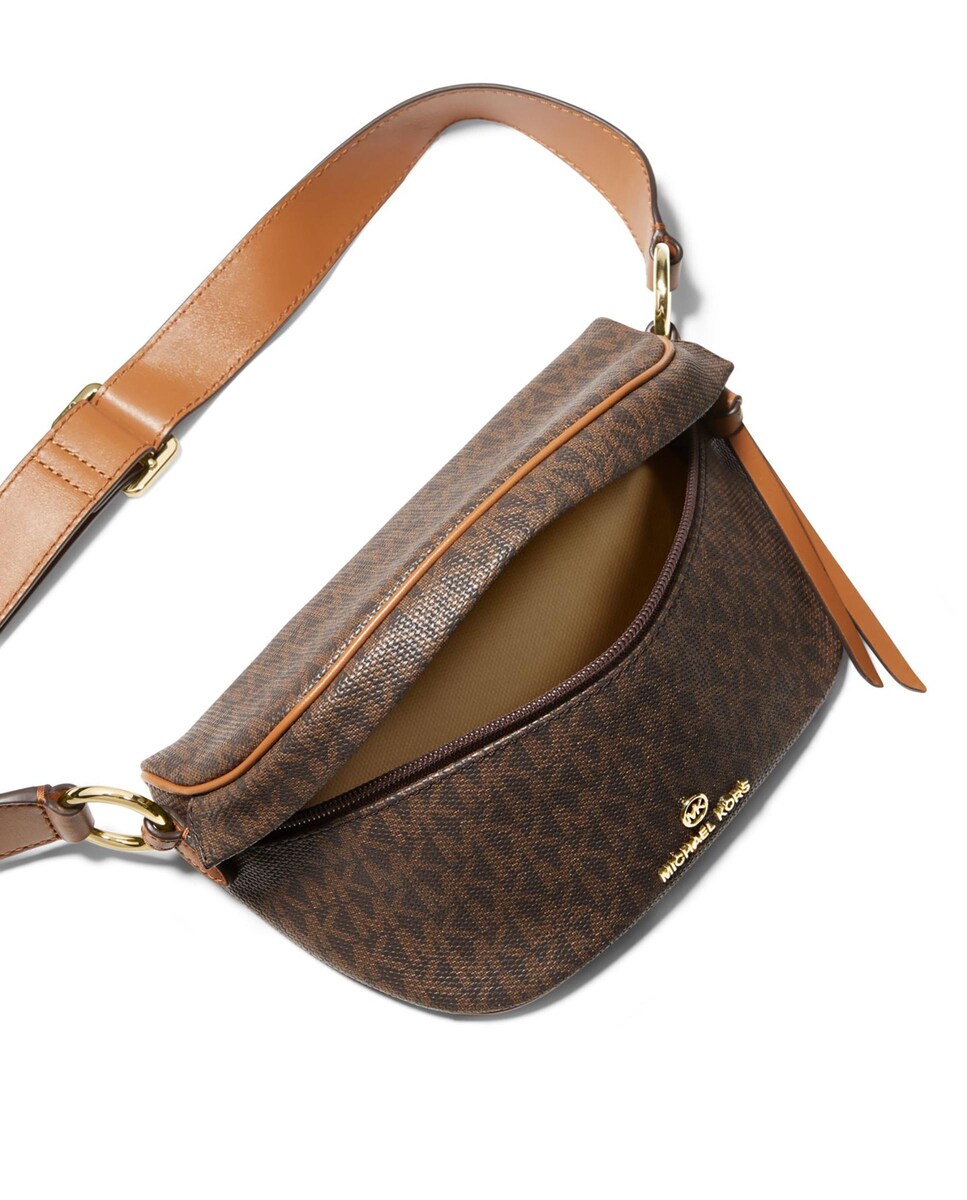 Bolsa de Cintura Slater Conversível a Mala de Tiracolo Castanho-escuro-2