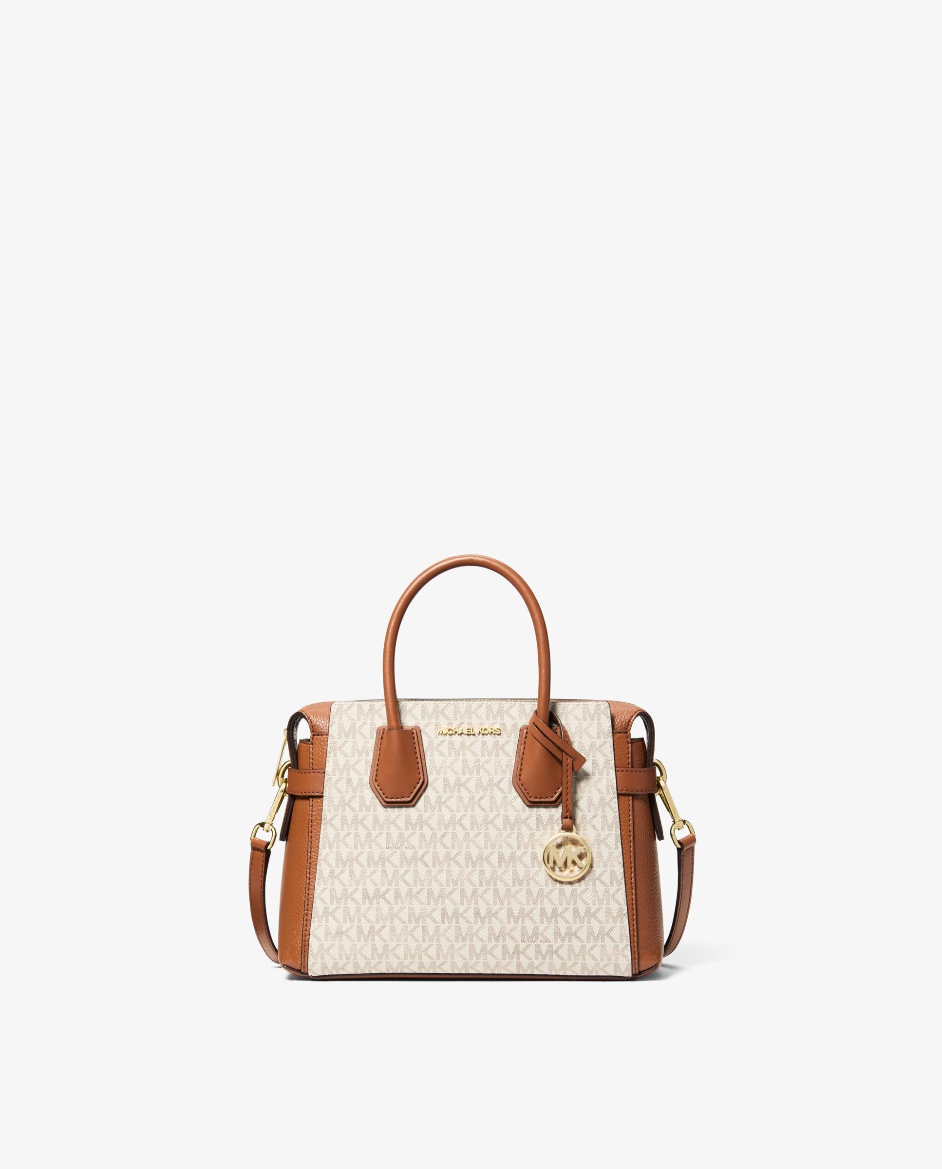 Imagem 0 de Mala a Tiracolo Satchel Mercer Pequena com Logotipo