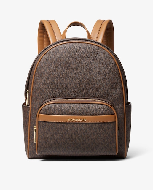 Imagem 0 de Mochila com Estampado de Logotipos e Bolso Exterior