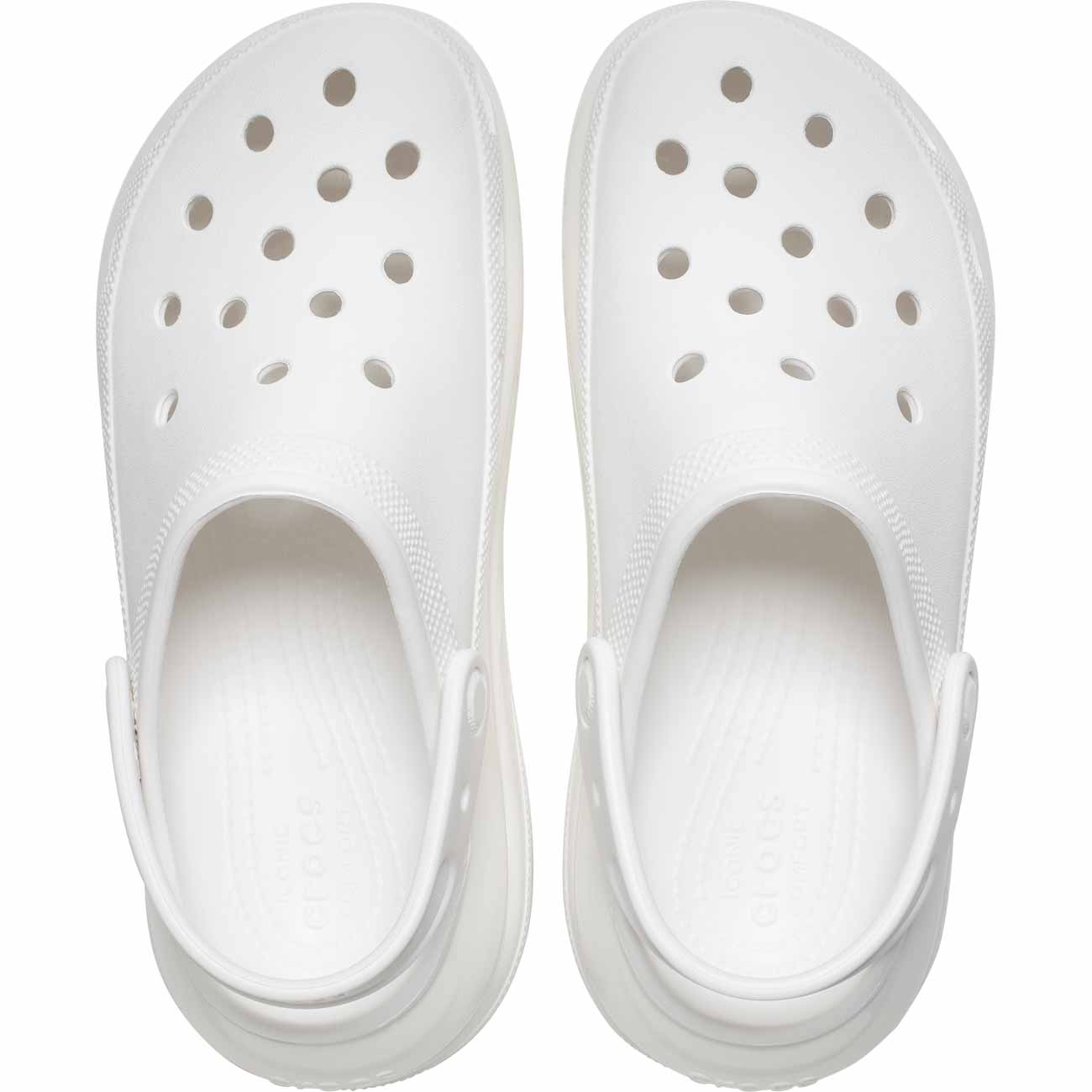 Socas Unissexo Classic Mega Crush Clog Crocs Branco-3