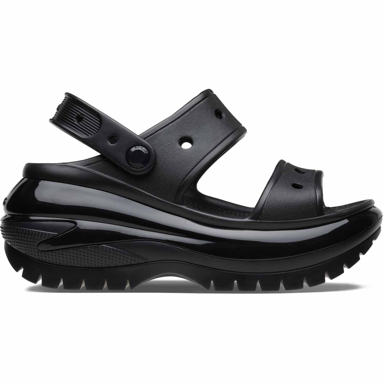 Sandálias Classic Mega Crush Sandal Crocs Preto-1