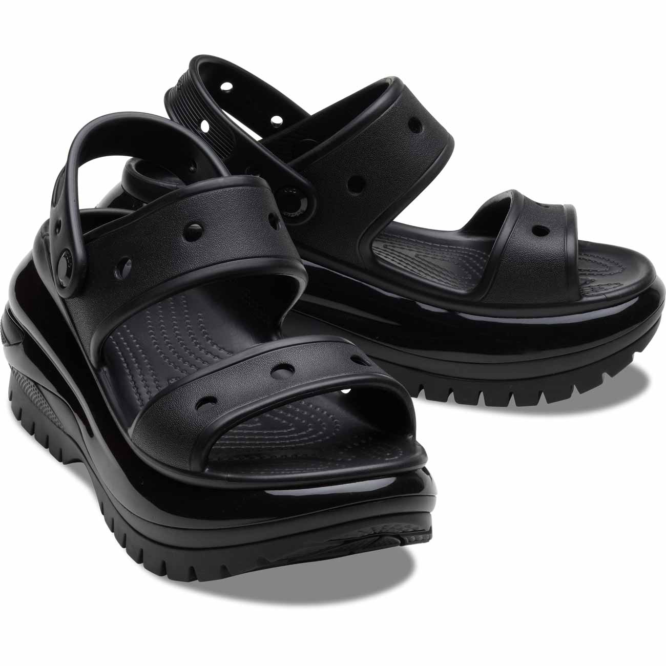 Sandálias Classic Mega Crush Sandal Crocs Preto-2