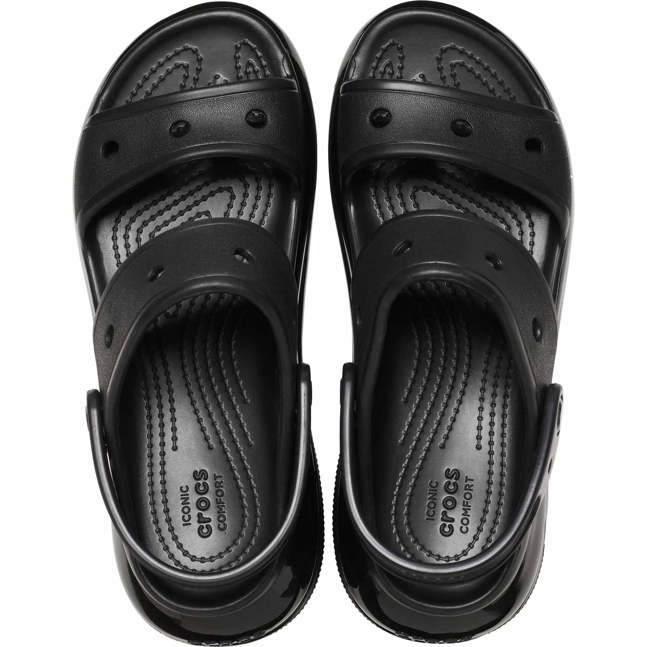 Sandálias Classic Mega Crush Sandal Crocs Preto-3