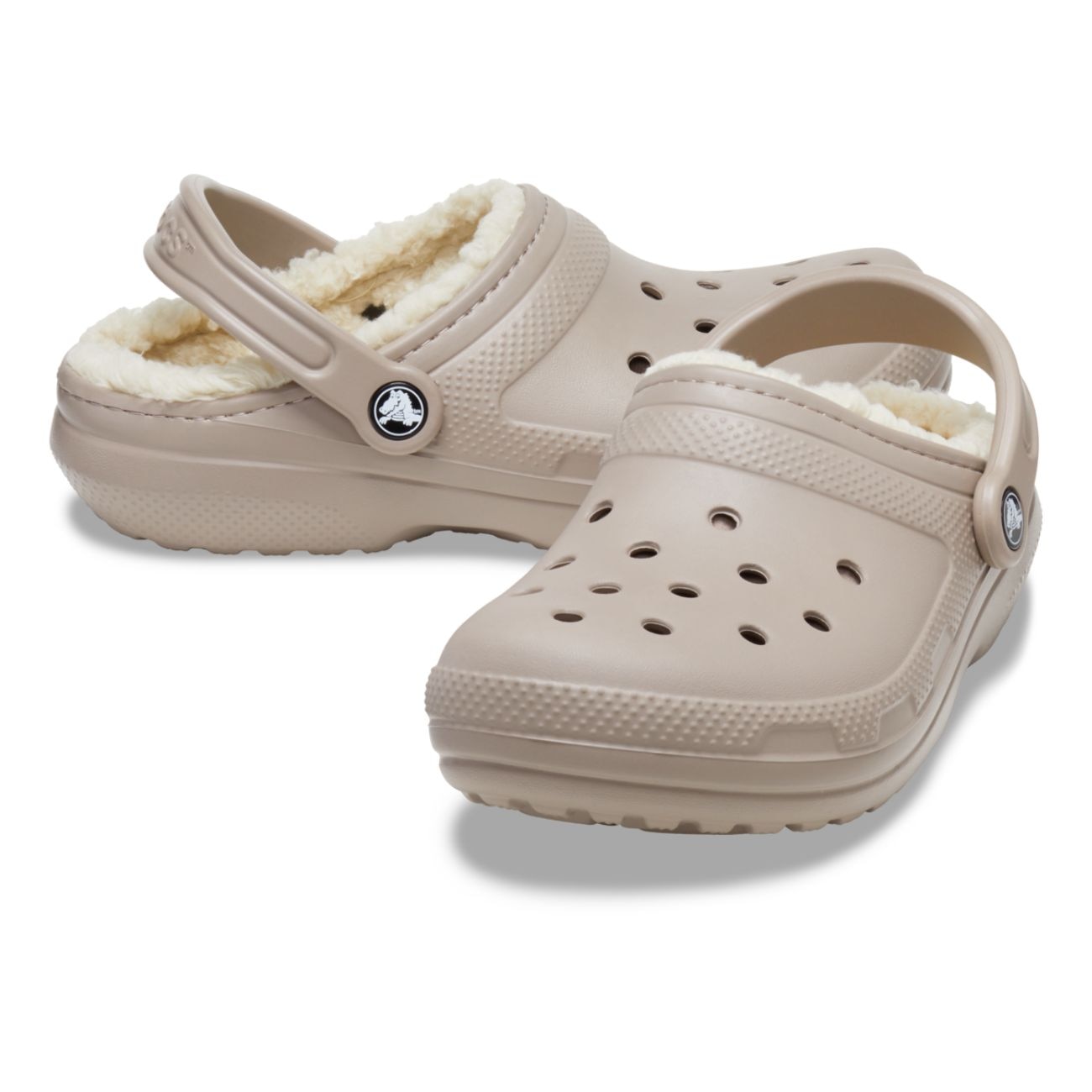 Socas Classic Lined Clog Crocs Castanho-claro-2