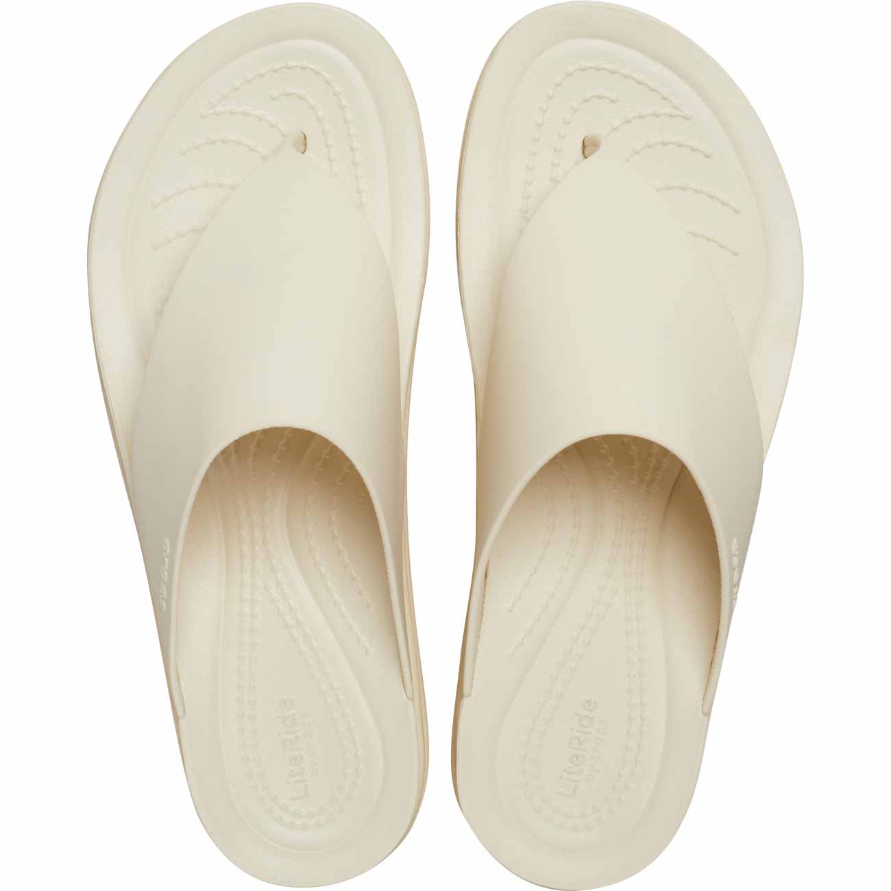 Chinelos Brooklyn Slide Crocs Bege-3