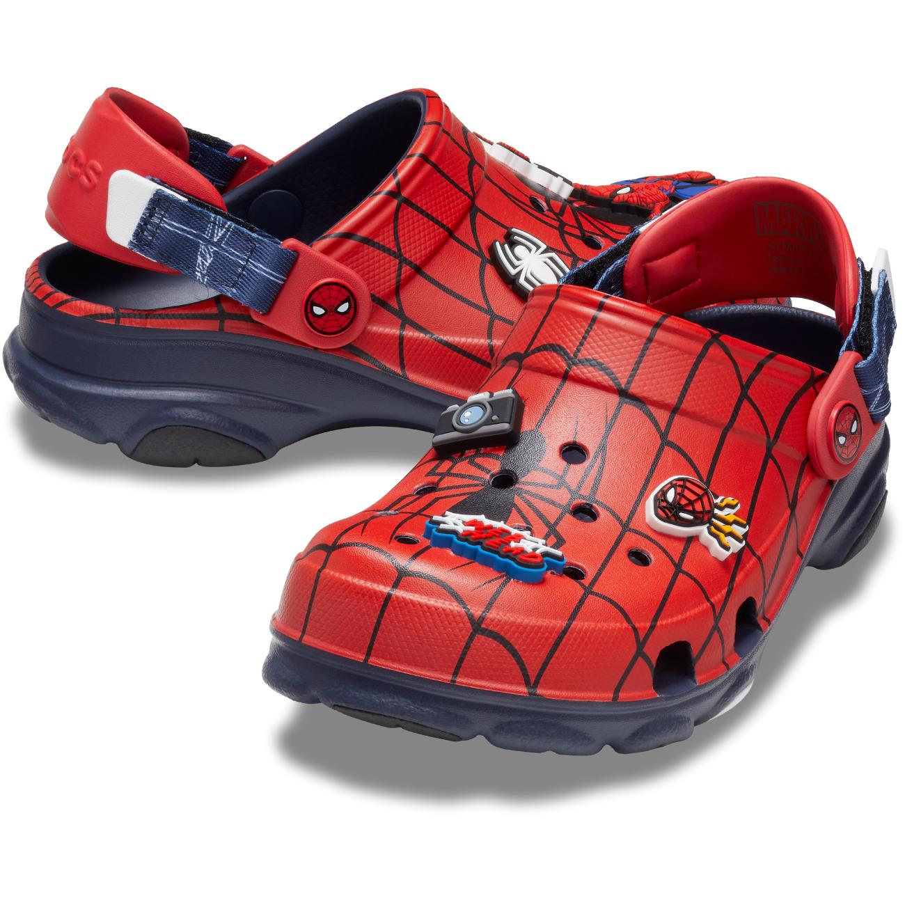 Socas para Bebés Spider-man All Terrain Clog T Crocs Azul-2