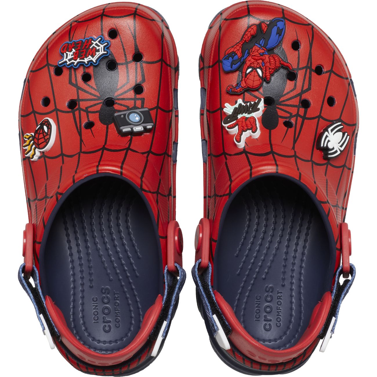 Socas para Bebés Spider-man All Terrain Clog T Crocs Azul-3