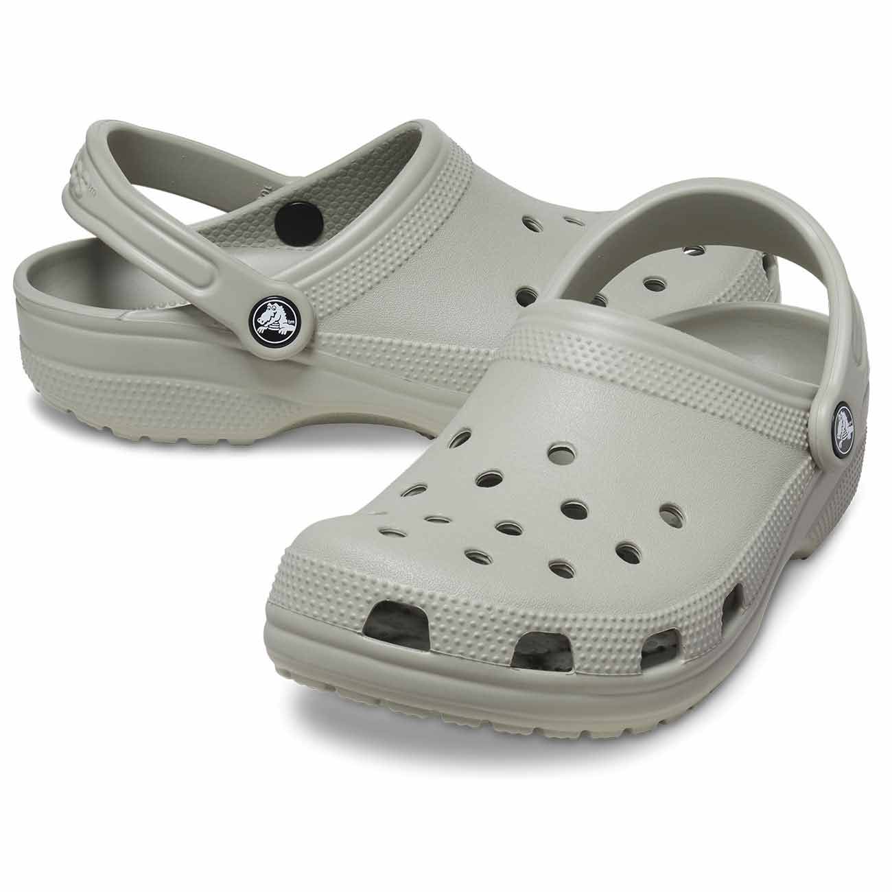 Socas Unissexo Classic Crocs Cinzento-cinza-2