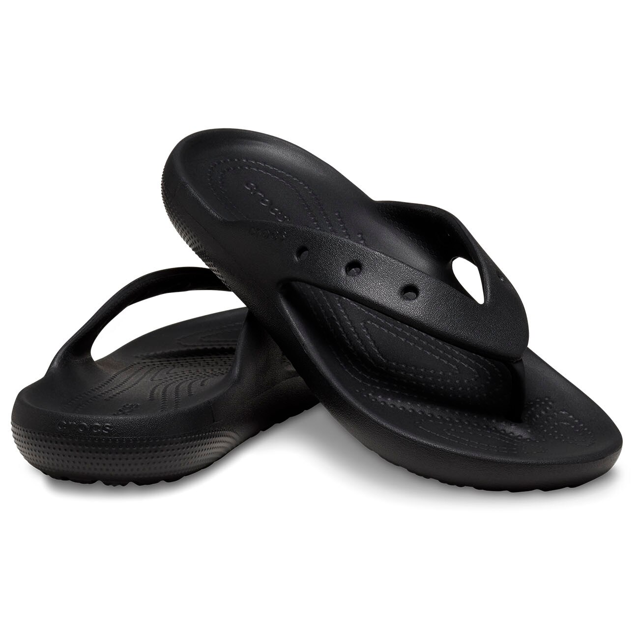 Chinelos Classic Flip V2 U Crocs Preto-2