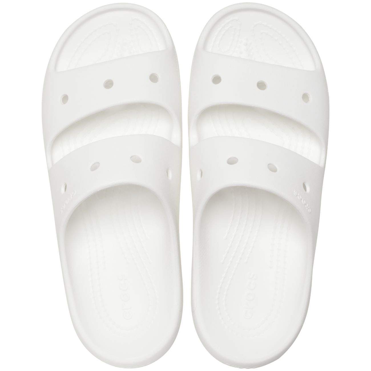 Sandálias Classic Sandal V2 U Crocs Branco-3