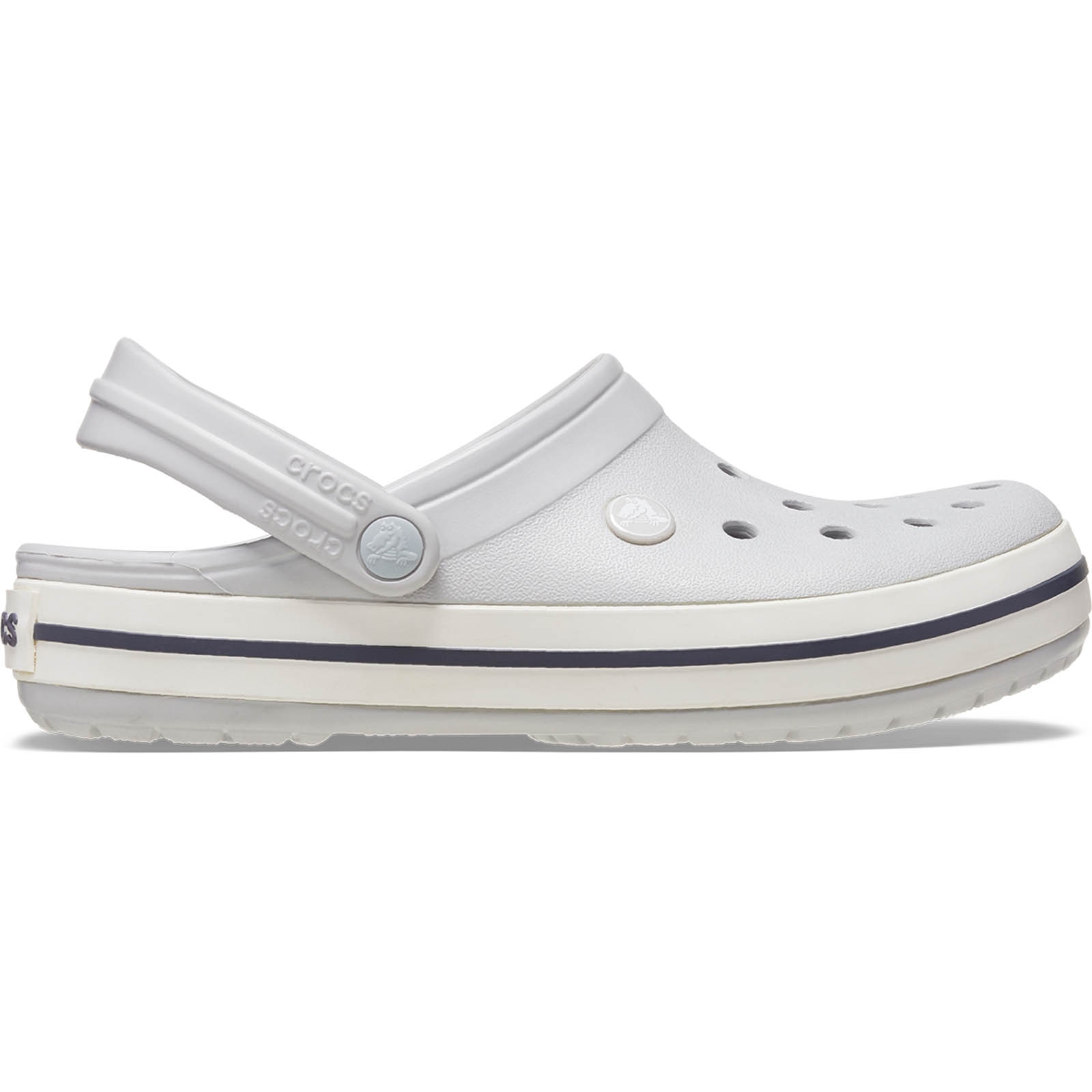 Socas Crocband Crocs Cinzento-sombra-1