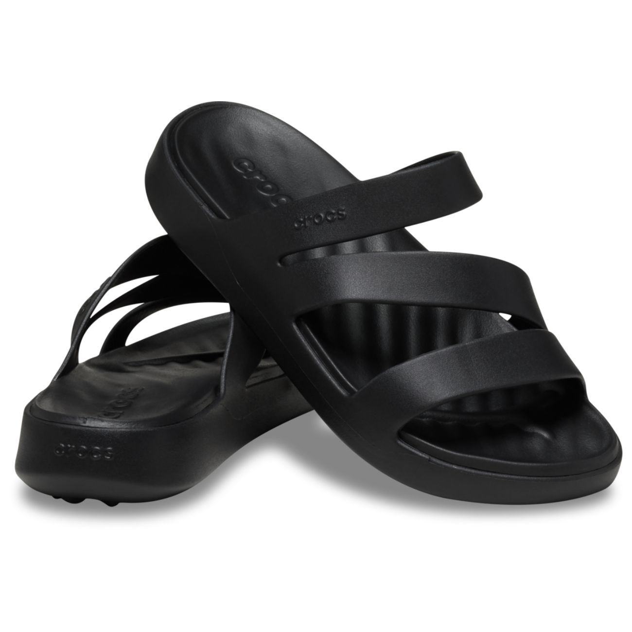 Sandálias Getaway Strappy W Crocs Preto-2