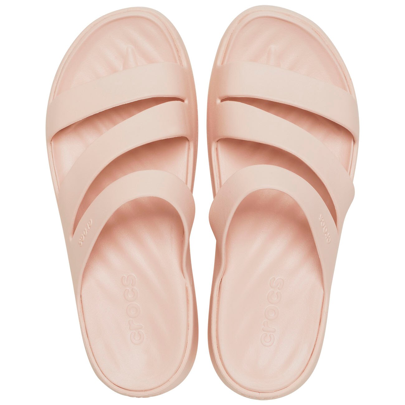 Sandálias Getaway Strappy W Crocs Rosa-3