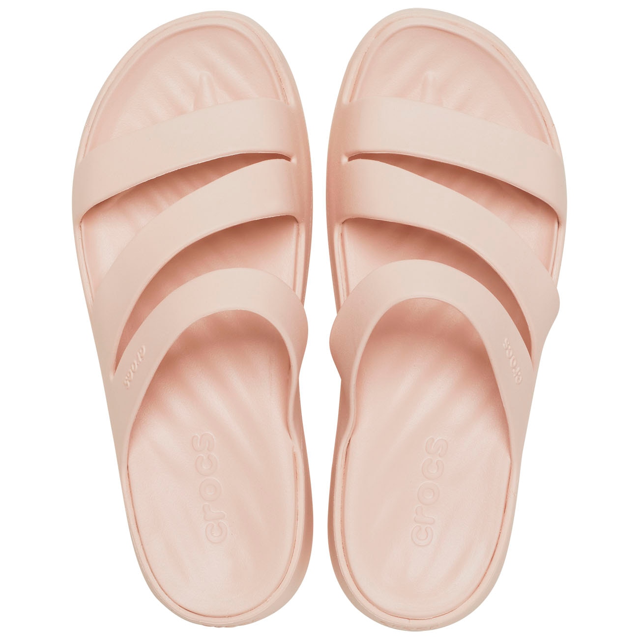 Sandálias Getaway Strappy W Crocs Rosa-3