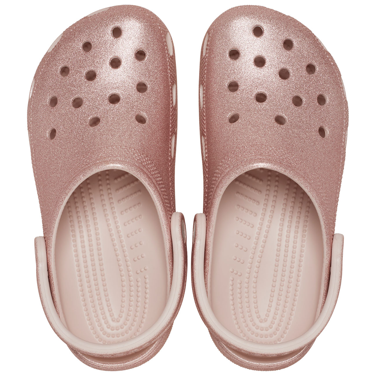 Socas Classic Glitter Clog Crocs Rosa-3