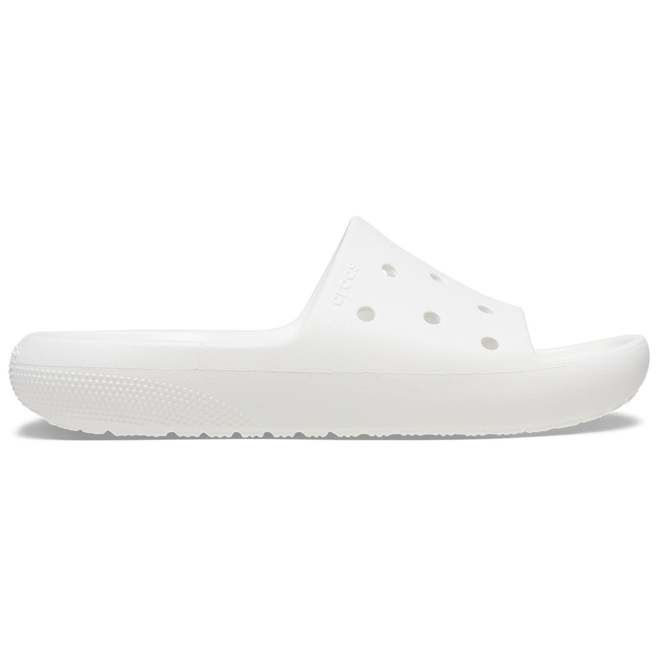 Chinelos Classic Slide V2 U Crocs Branco-1