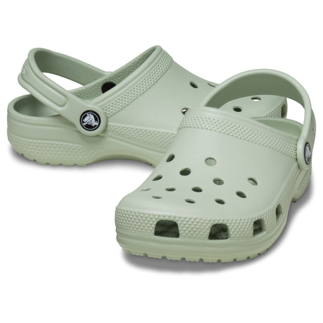 Socas Infantil Classic Clog Crocs Verde-claro-2