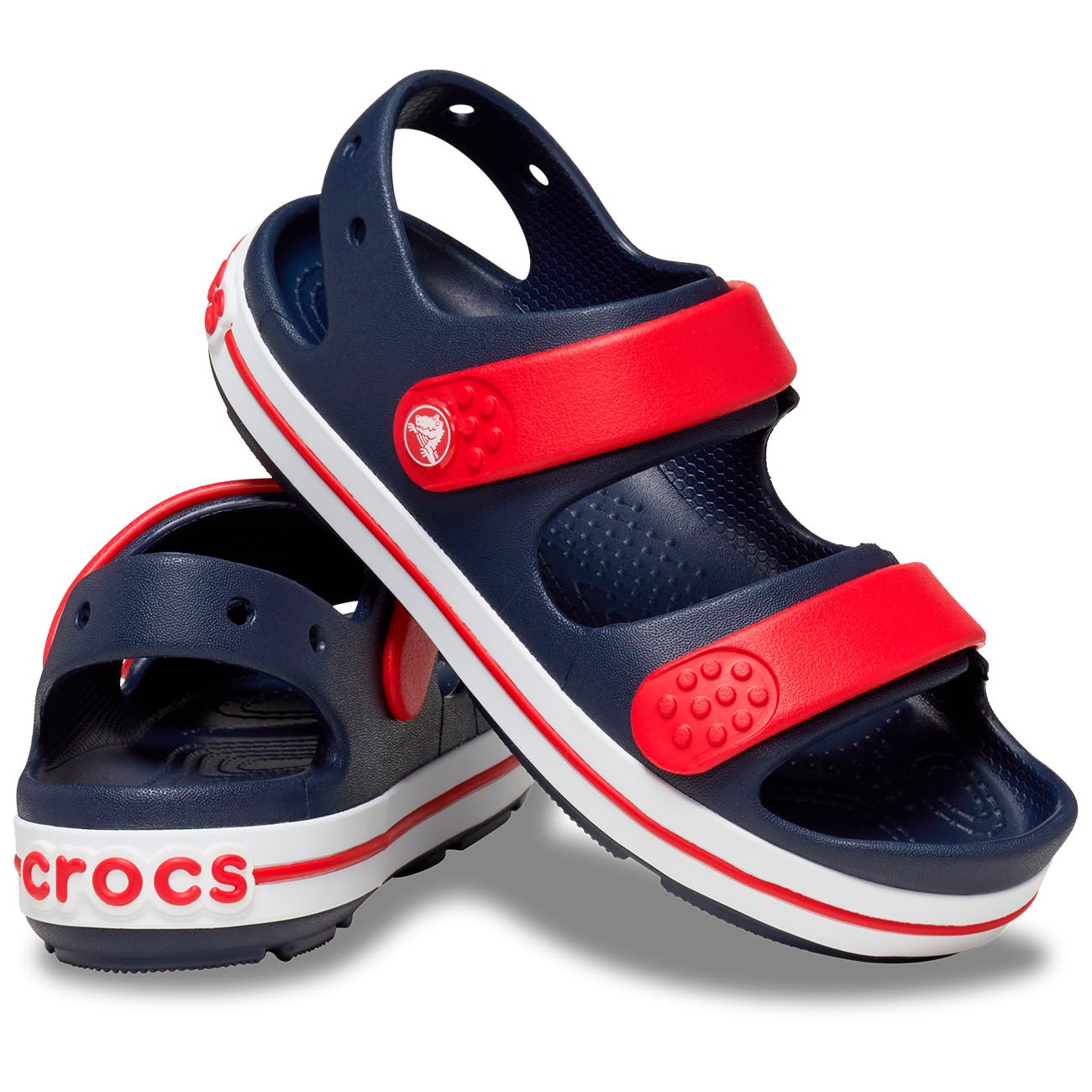 Sandálias de Bebé Crocband Cruiser Sandal Azul-marinho-2