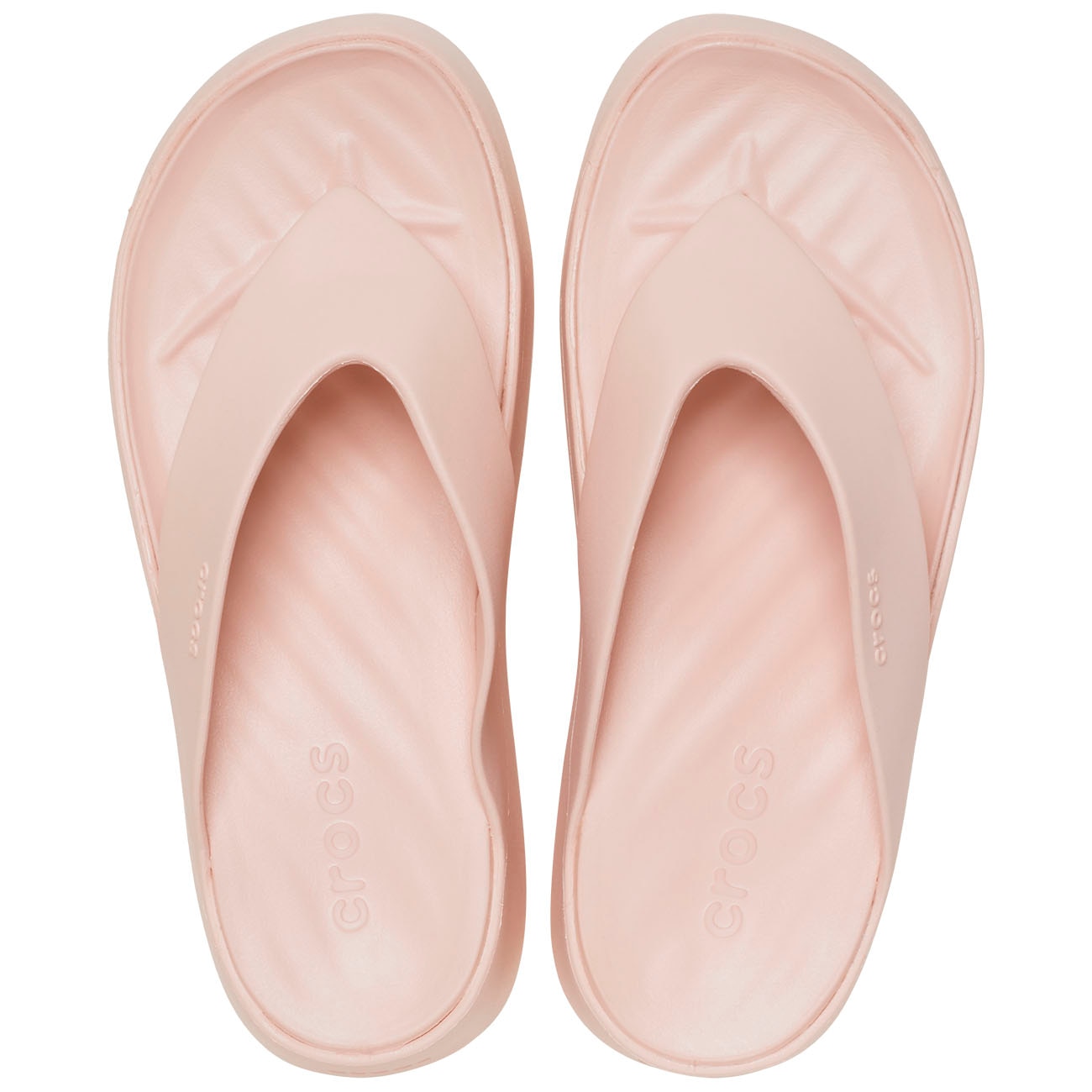 Chinelos Getaway Platform Flip W Crocs Rosa-claro-3
