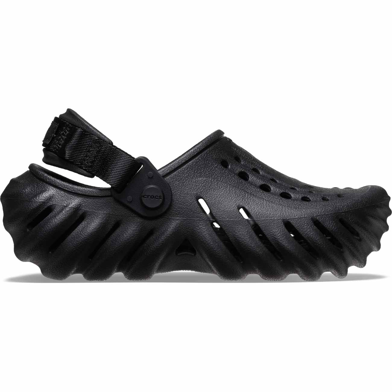 Socas Infantil Echo Clog Crocs Preto-1
