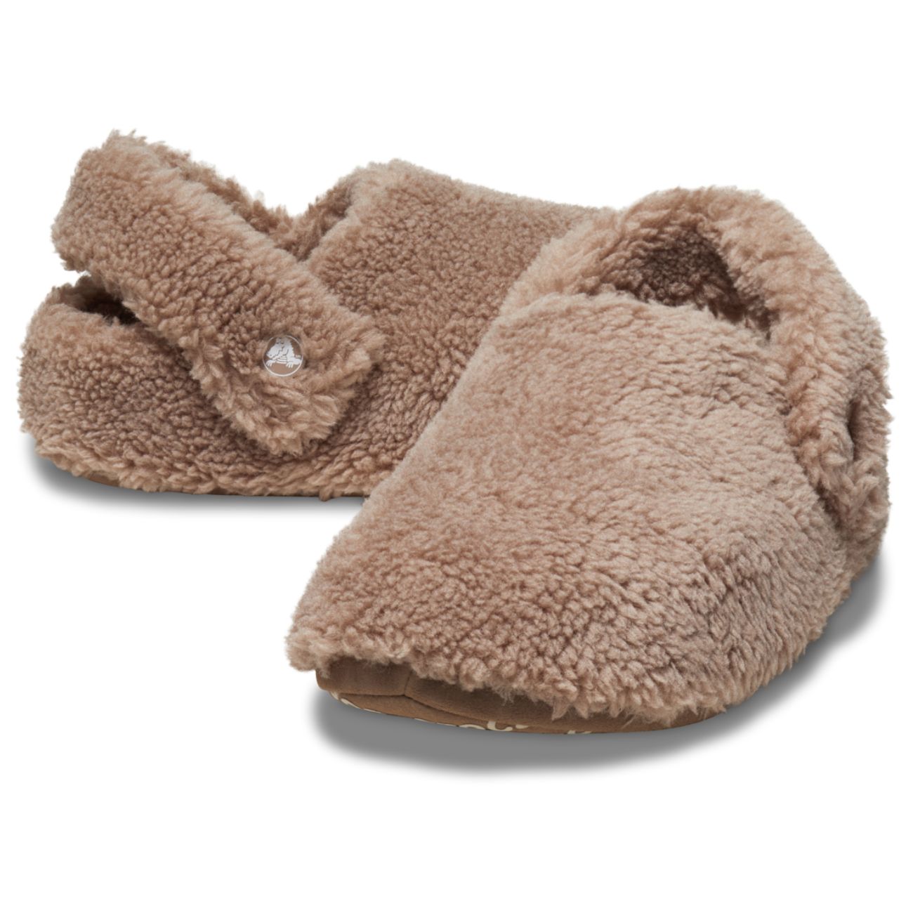 Pantufas Classic Cozzzy Slipper U Crocs Castanho-2