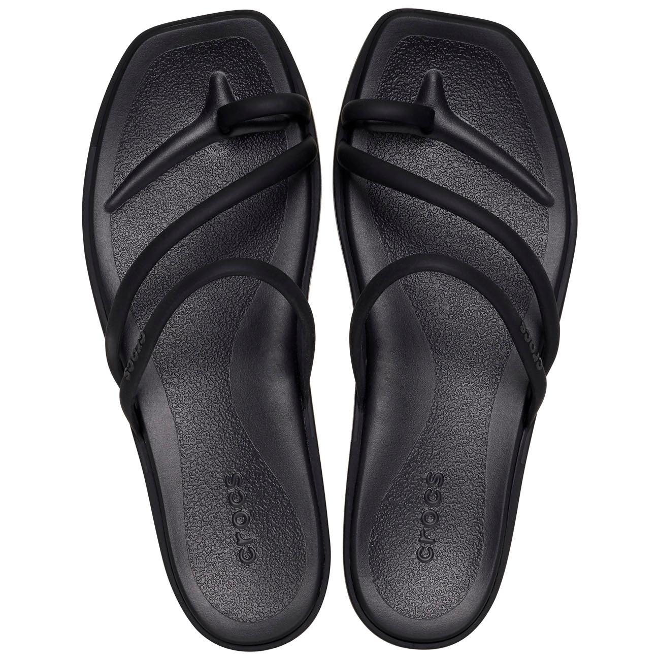 Sandálias Miami Toe Loop Sandal W Crocs Preto-3