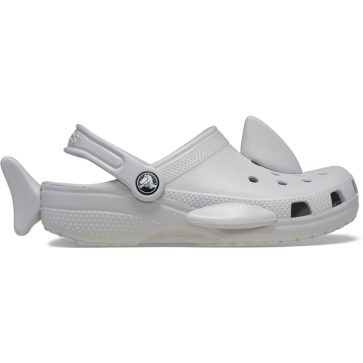 Socas Classic Iam Shark Clog T Crocs para Crianças Cinzento-1