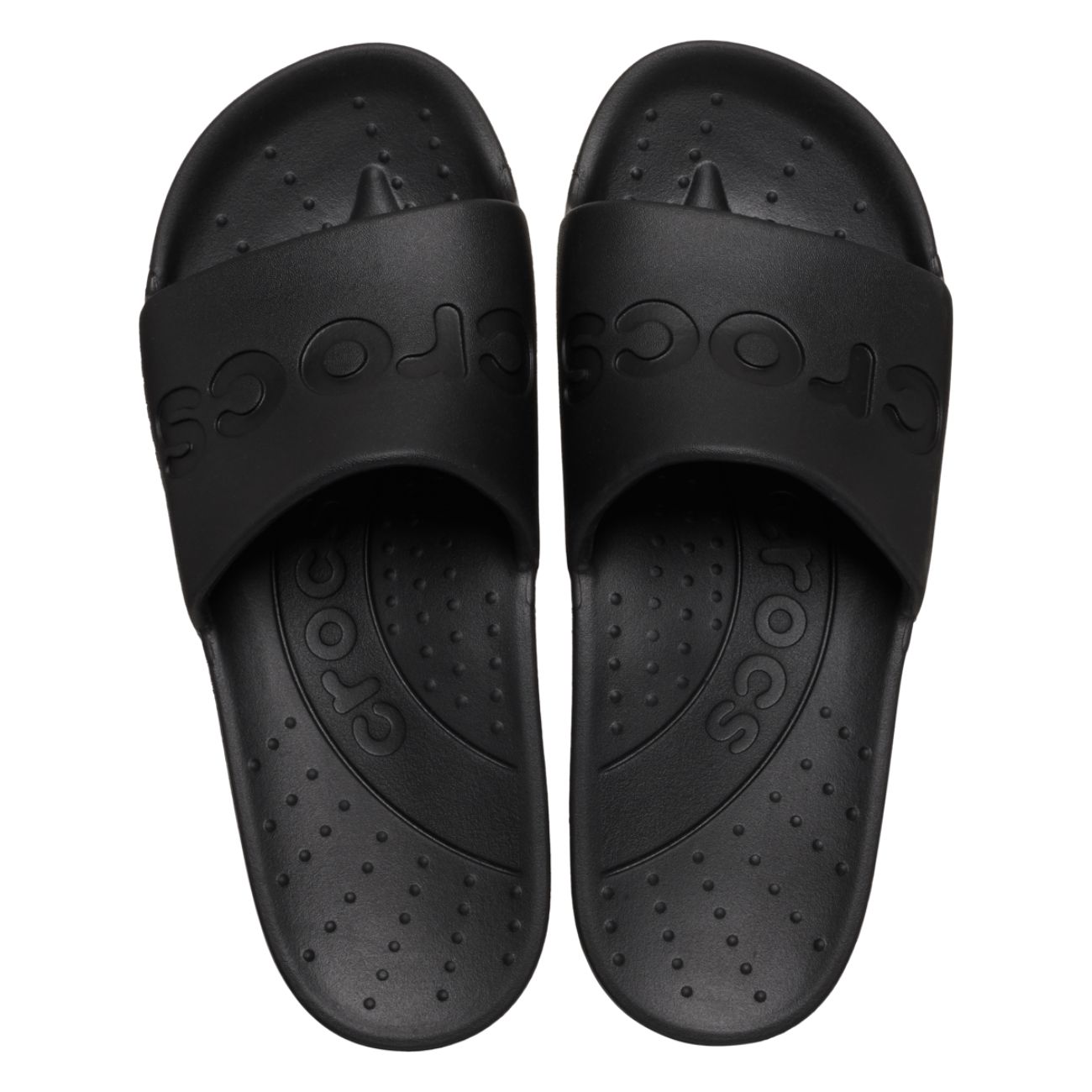 Chinelos Crocs Slide U Crocs Preto-3
