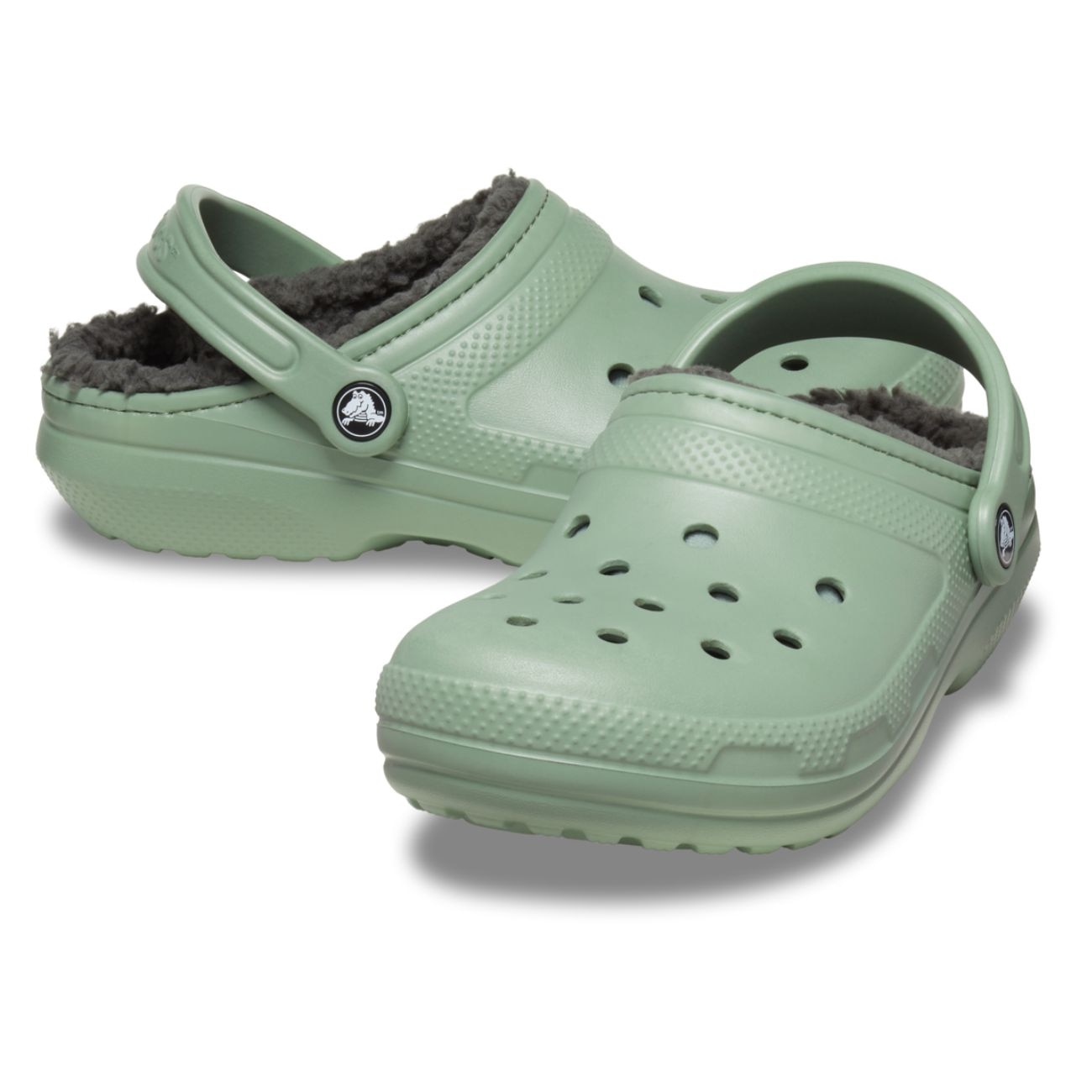 Socas Classic Lined Clog Crocs Verde-2