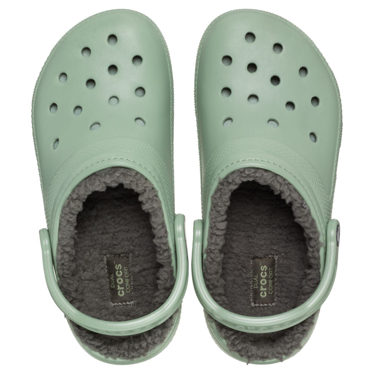 Socas Classic Lined Clog Crocs Verde-3