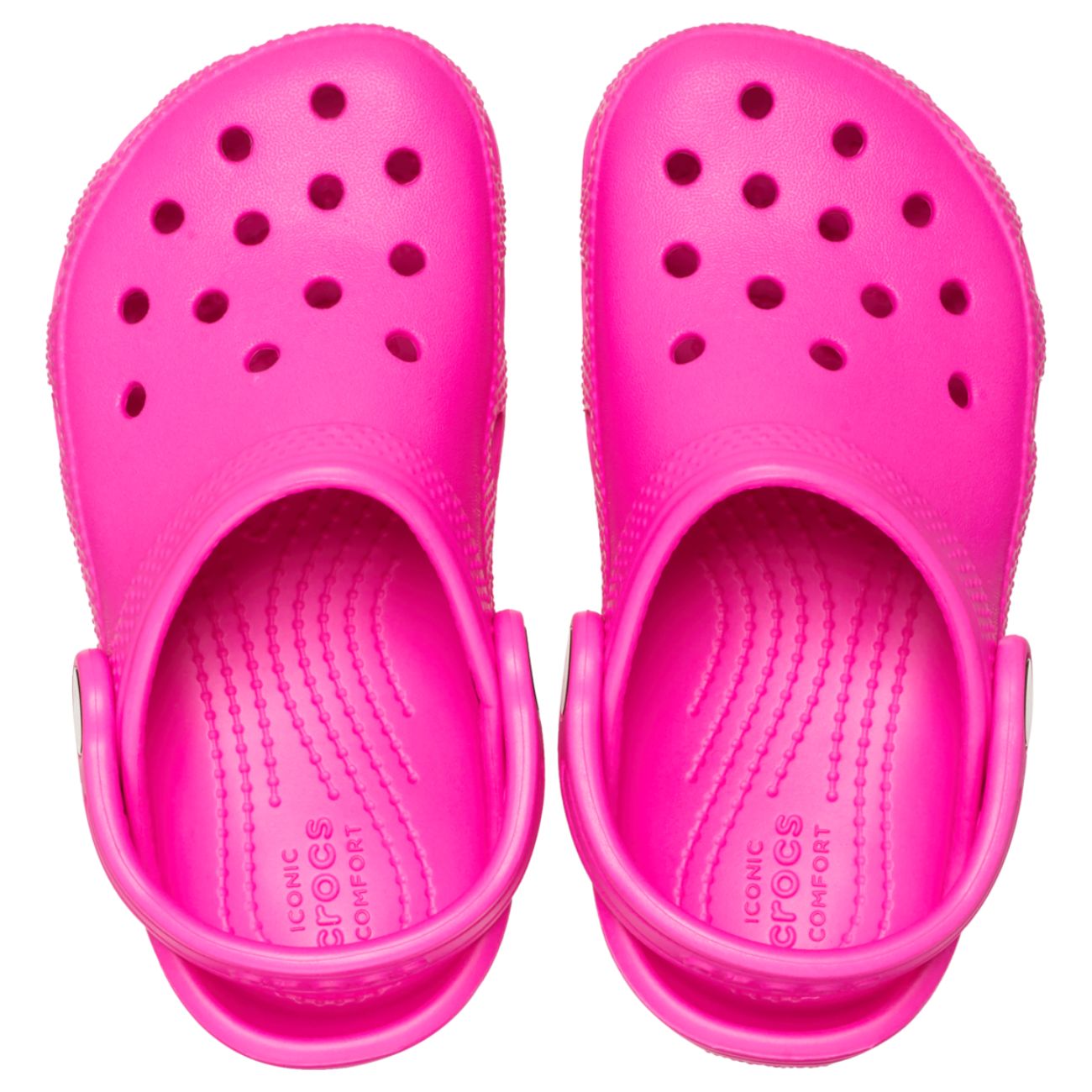 Socas de Bebé Clássicas Fúcsia-3