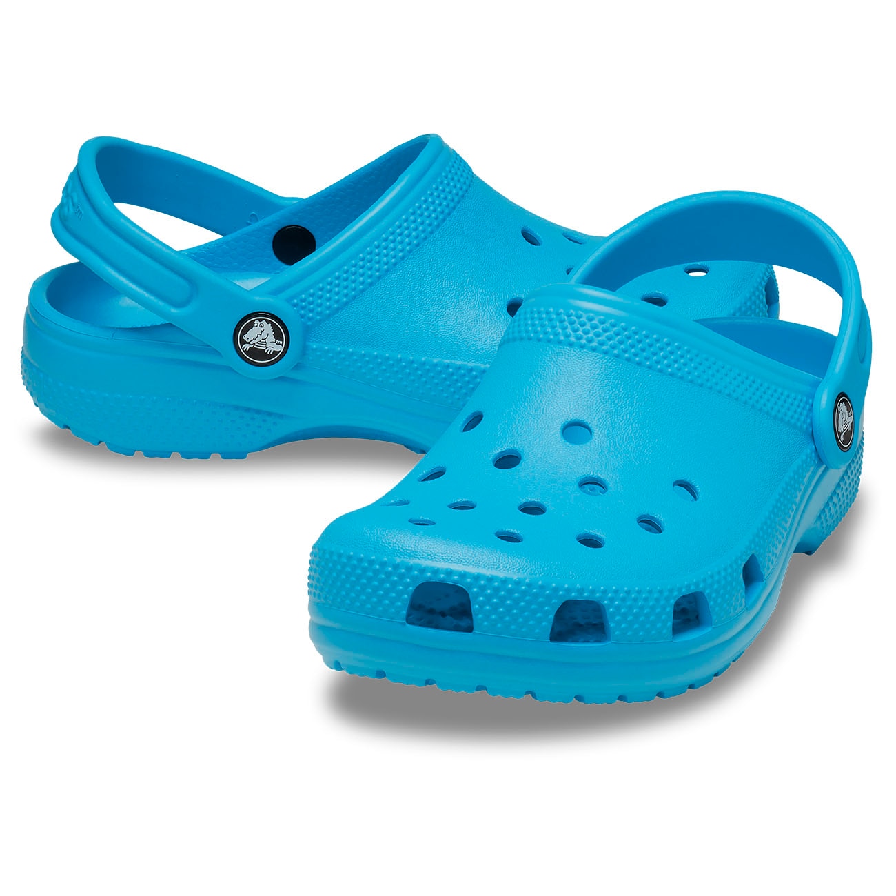 Socas Infantil Classic Clog Crocs Azul-2