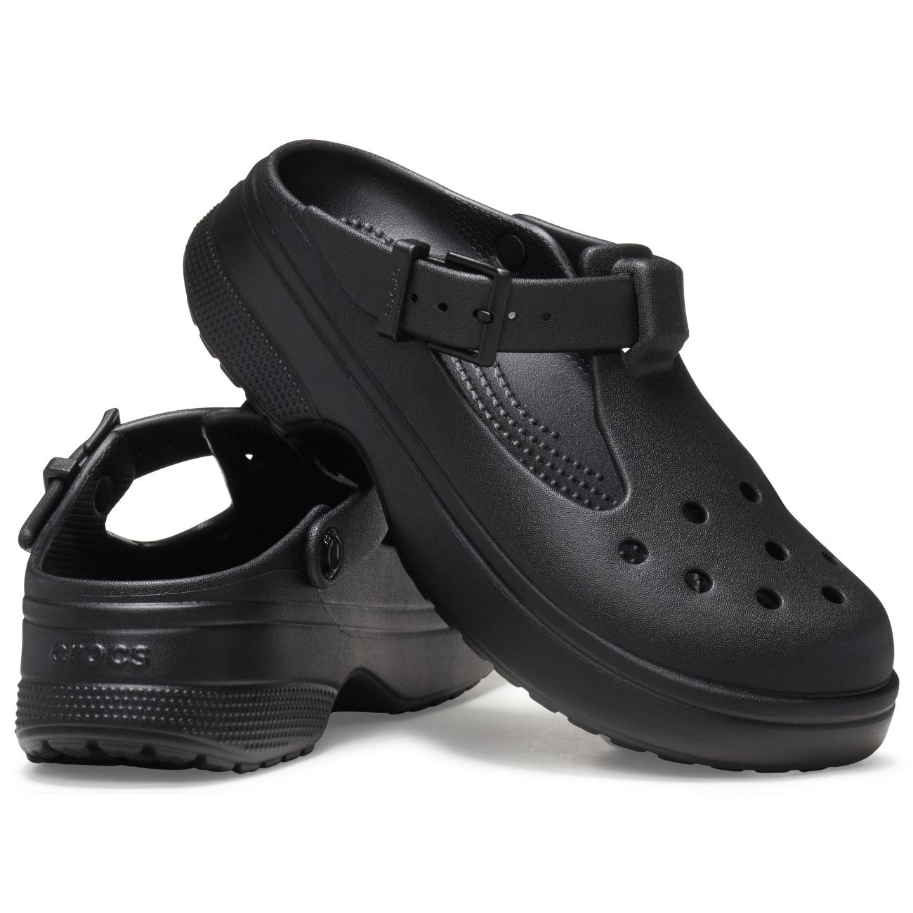 Socas Unissexo Classic Mary Jane Clog U Crocs Preto-2