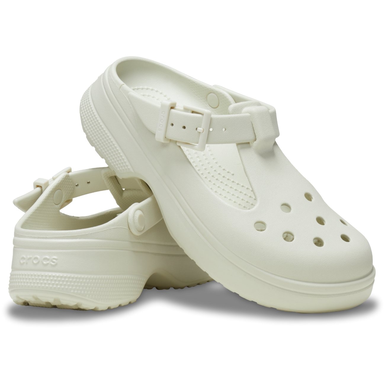 Socas Unissexo Classic Mary Jane Clog U Crocs Natural-2