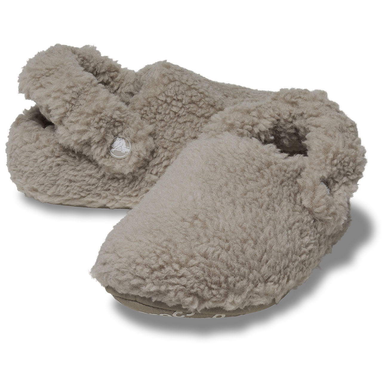 Pantufas para Bebés Classic Cozzzy Slipper T Crocs Castanho-2