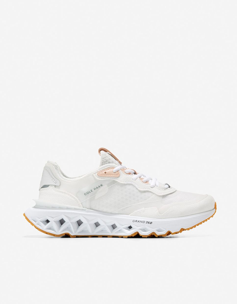 Sapatilhas Desportivas de Estilo Running Confecionadas com Materiais Mixtos Branco-1