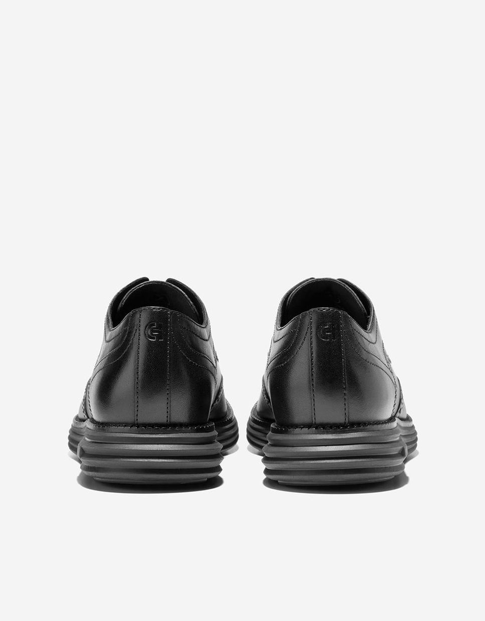 Sapato Oxford Confecionado em Pele com Detalhes Brogue Clássicos Preto-3