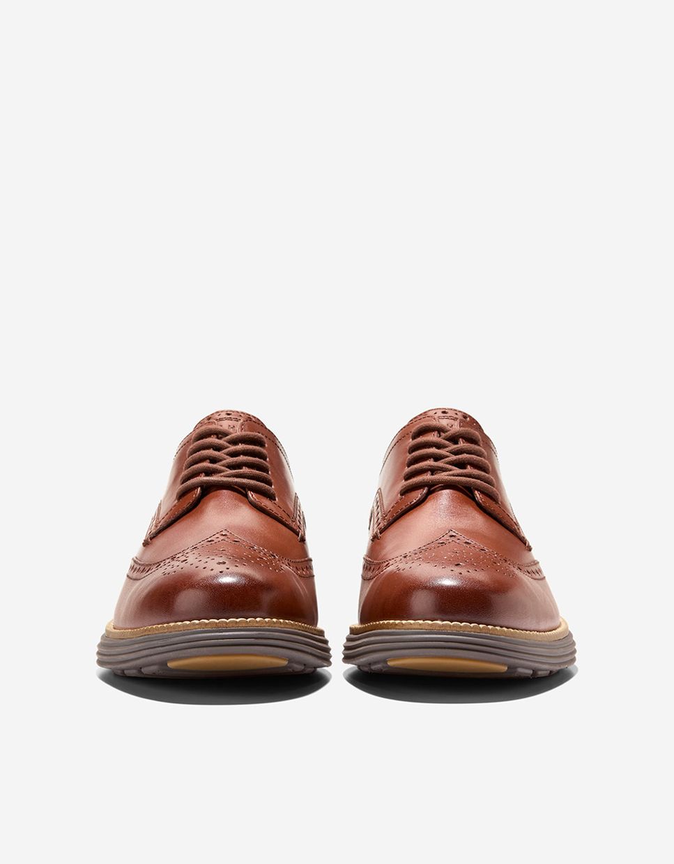 Sapato Oxford em Pele com Entressola Flowerfoam™ Castanho-2