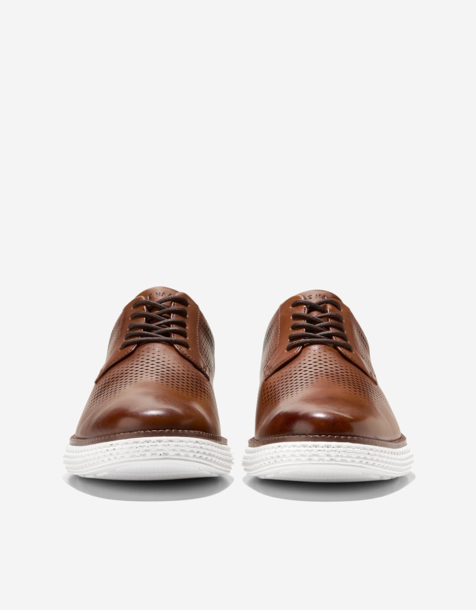 Sapato Oxford Confecionado em Pele com Amortecimento Skyweave™ Castanho-2