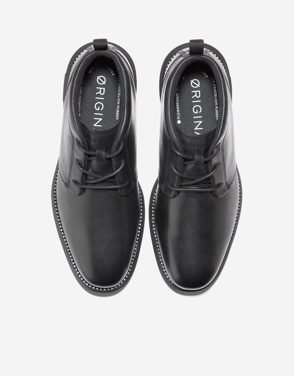 Botins Confecionados em Pele Impermeável Preto-6