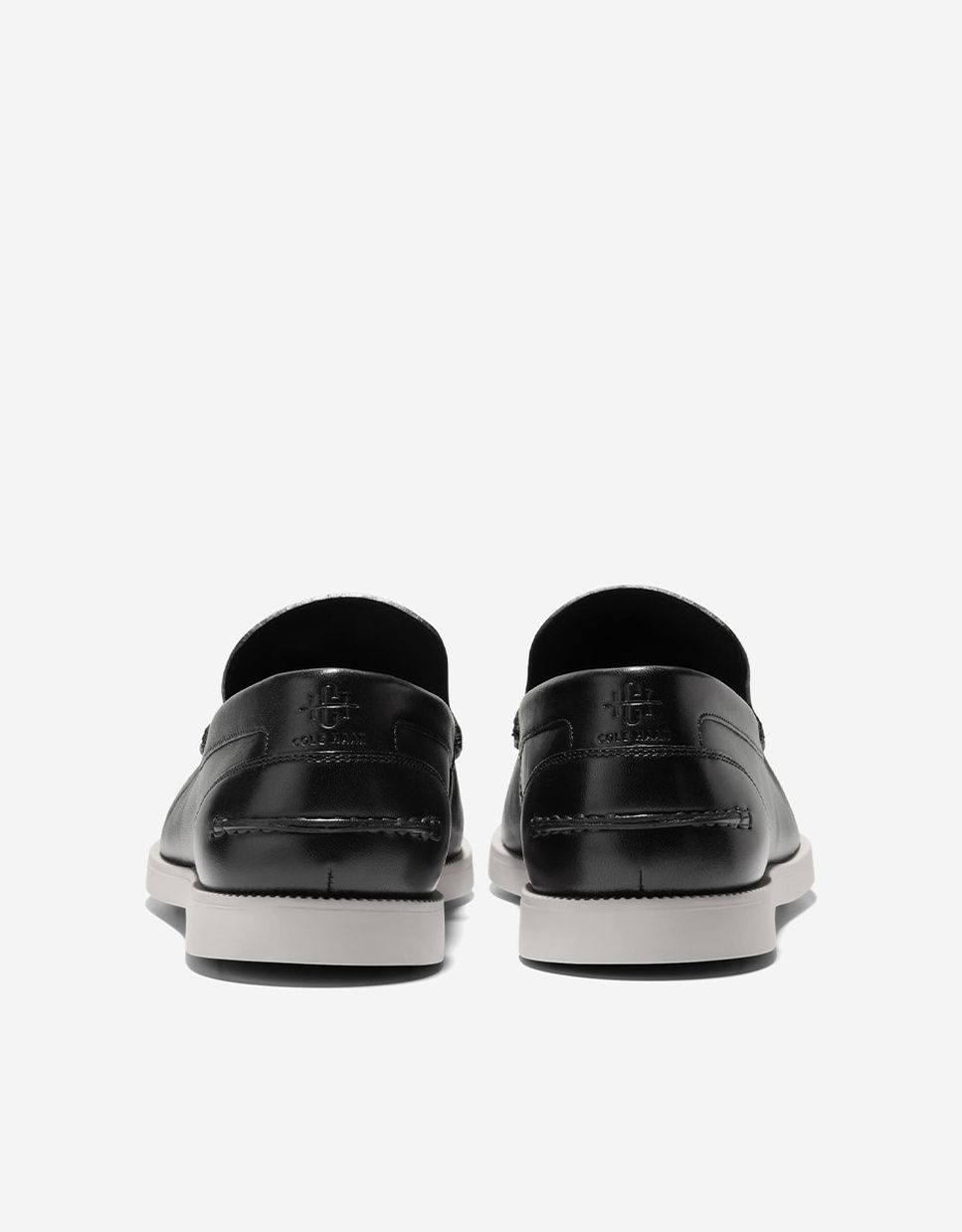 Mocassins de Pele com Palmilha Acolchoada Preto-4