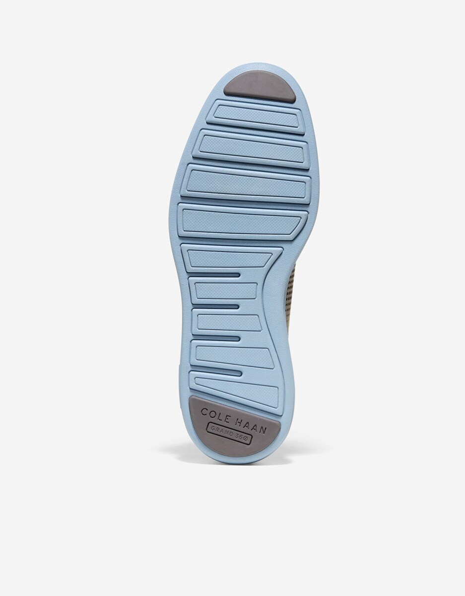 Sapatilhas de Pele Combinadas com Tecido Stitchlite™ Cinzento-6