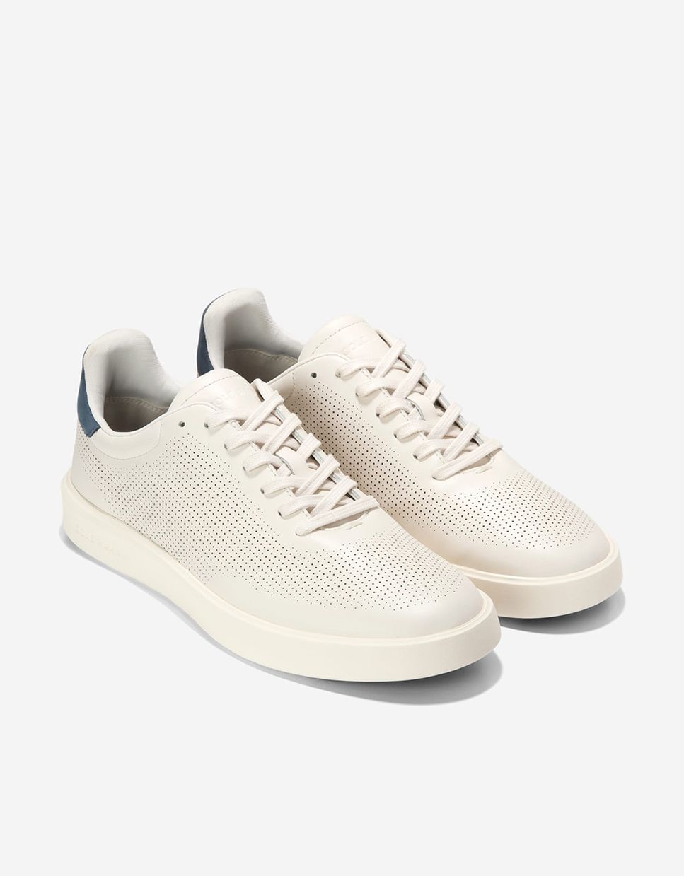 Sapatilhas Desportivas Perfuradas com Laser e Palmilha Acolchoada Branco-4