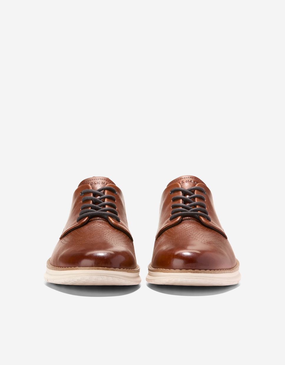 Sapatos Oxford com Sola Flexível Flowerflex™ Confecionados em Pele Castanho-2