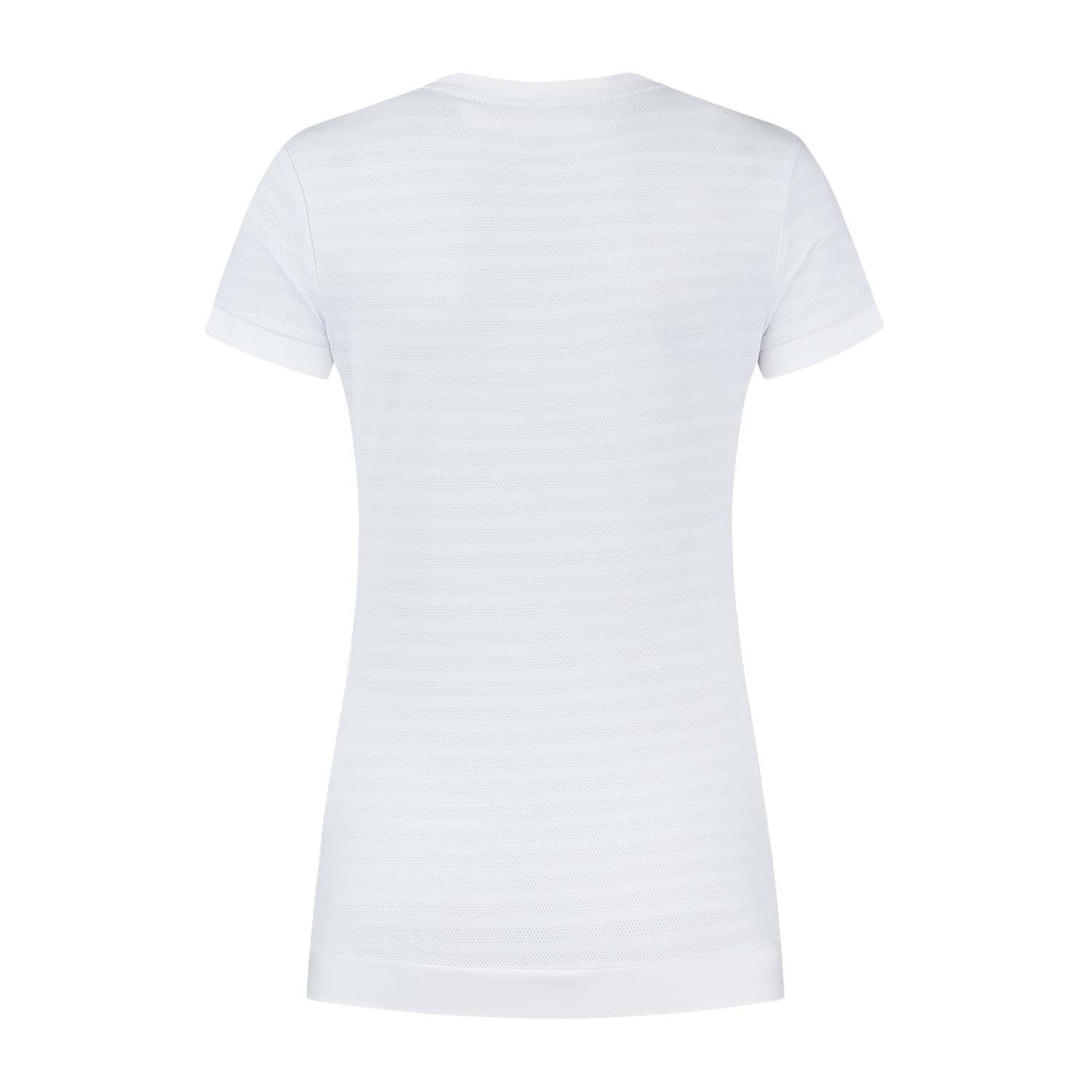 T-shirt de Ténis e Pádel Hypercourt V e Neck Top K·swiss Branco-2