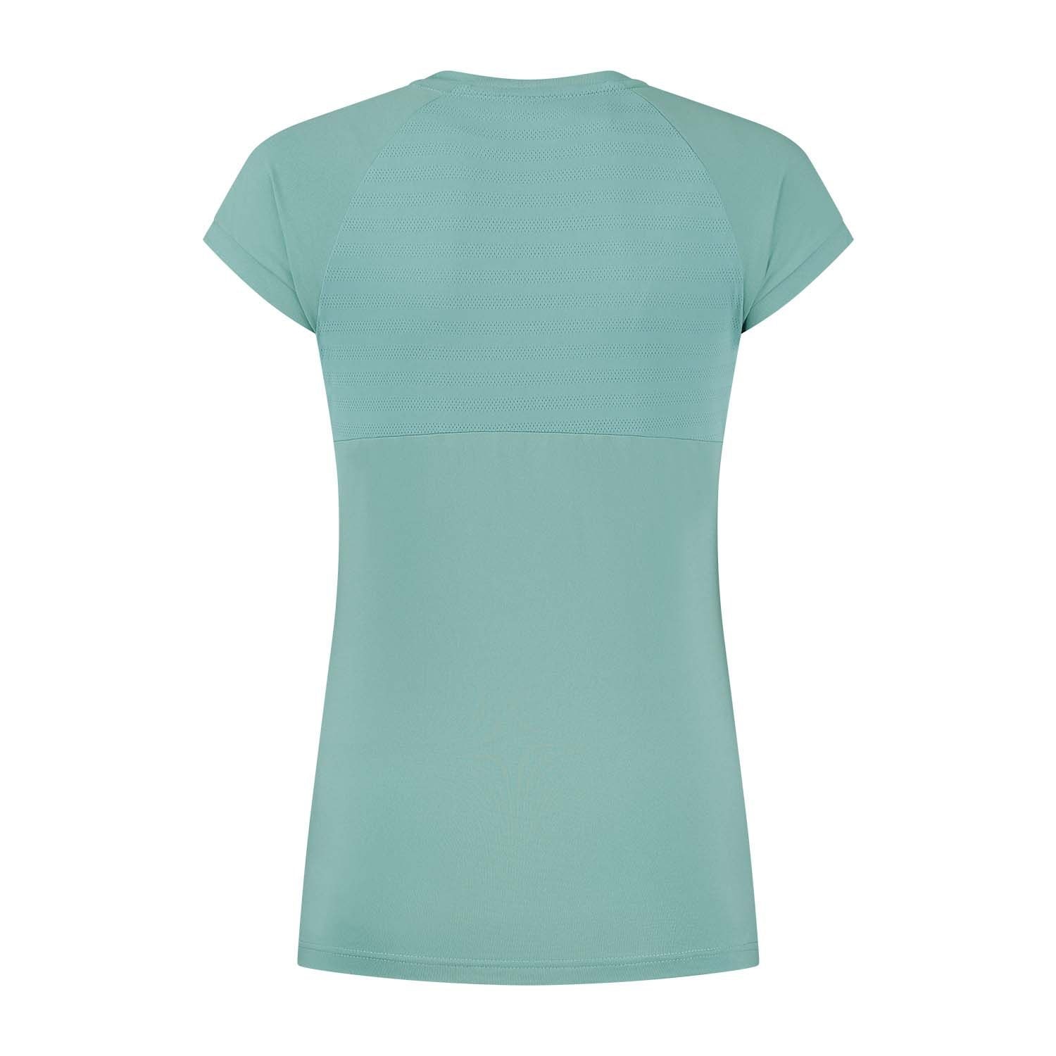T-shirt de Ténis e Pádel Hypercourt C e Neck Top K·swiss Verde-claro-2