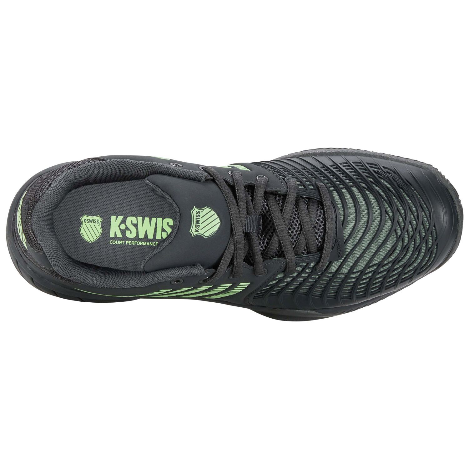 Sapatilhas de Ténis e Pádel Express Light 3 Hb K·swiss Cinzento/Verde-6