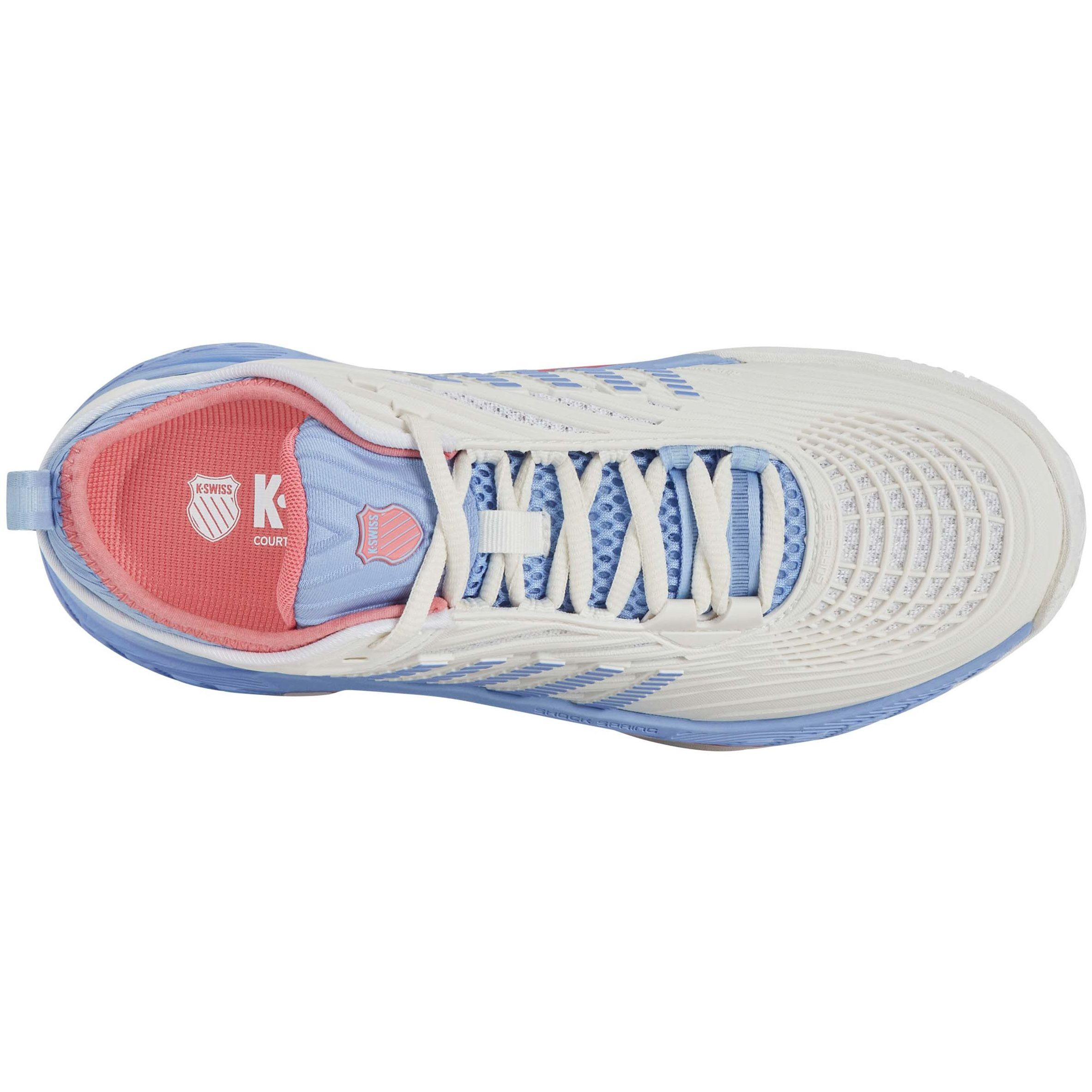 Sapatilhas de Ténis e Pádel Hypercourt Supreme 2 Hb K·swiss Branco / Rosa-6