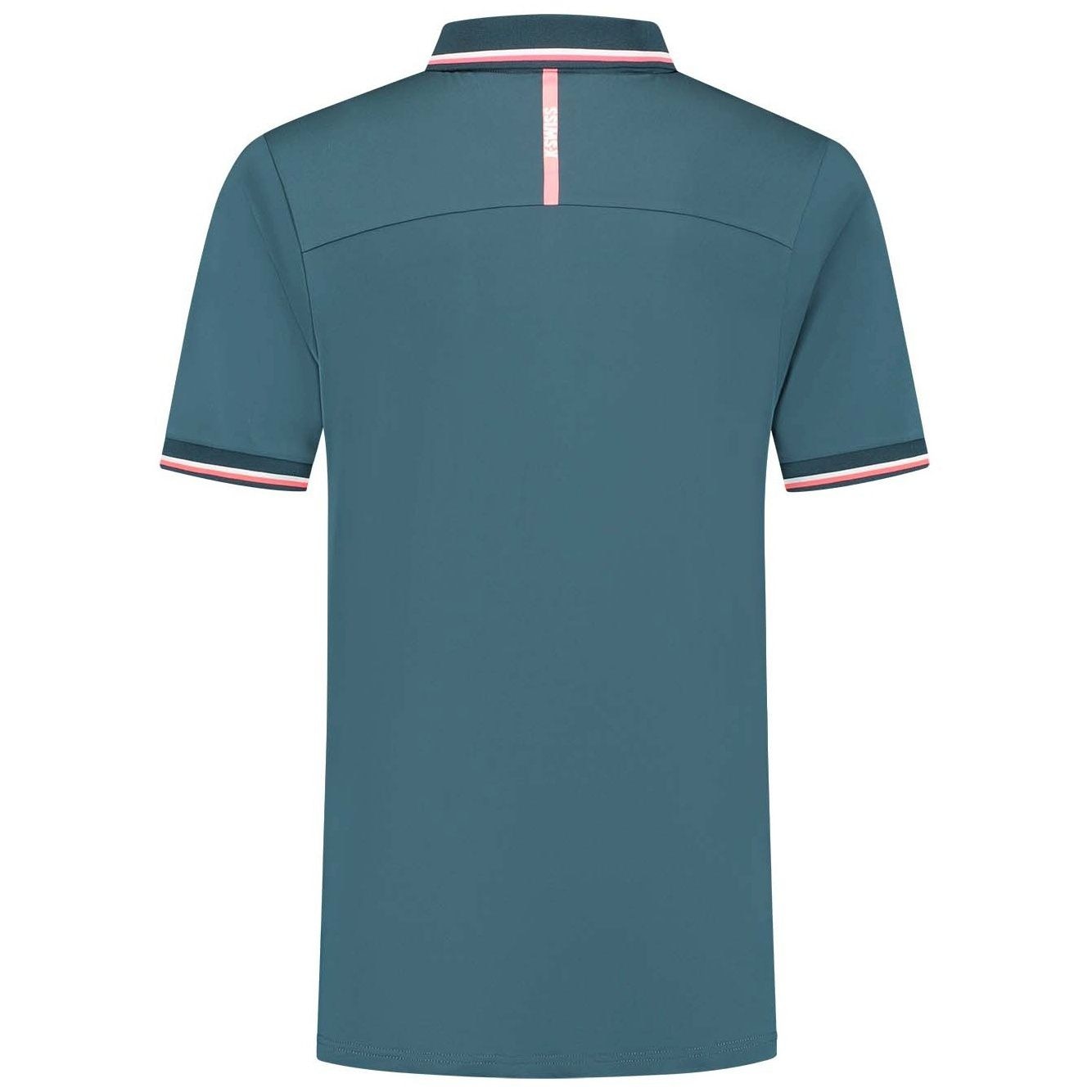 Polo de Ténis e Pádel Hypercourt 7 K·swiss Azul-turquesa-2