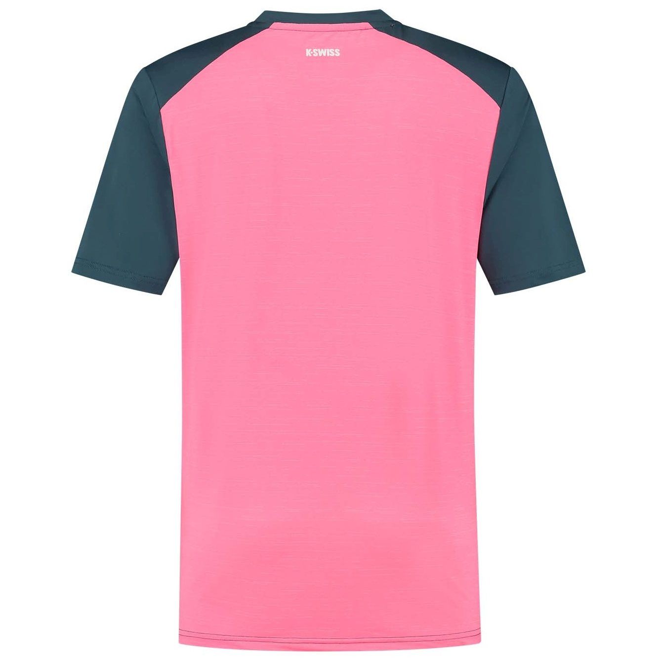 T-shirt de Ténis e Pádel Hypercourt Mix Melange Crew K·swiss Azul-turquesa-2